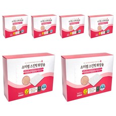 Somisum 皮膚貼合化妝棉, 160入, 6個