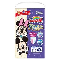 GOO.N 大王 12小時超吸收紙尿褲/尿布 12~20kg, XL, 40片