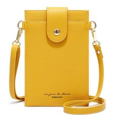 BUBBLYDAY 斜背手機包, 黃色
