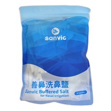 sanvic 善維 善鼻洗鼻鹽 洗鼻瓶專用 4.5g 60包, 1袋