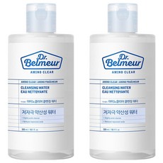 THE FACE SHOP 菲詩小舖 Dr.Belmeur 肌本博士 氨基酸清透卸妝水, 300ml, 2瓶