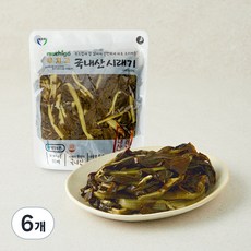 무치고 국내산 시래기, 500g, 6개