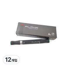 ALPHA COLOR 設計麥克筆單色 G159 松綠色, 1色, 12入