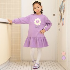 Lolly Tree 女童款花朵刺繡連身裙