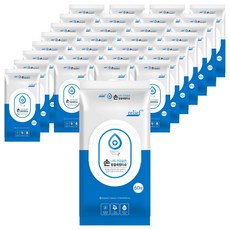 릴리프 손청결 물티슈 캡형, 60매, 40개