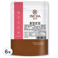 인차 홍합분말, 200g, 6개
