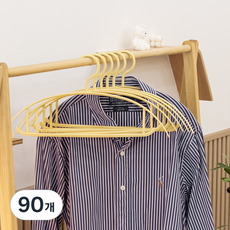 Im Home Living 防肩角圓弧柔軟480衣架, 奶油色, 90個