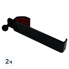 메이튼 카니발 KA4 페이스리프트 전용 핸드폰 거치대, 블랙, 2개