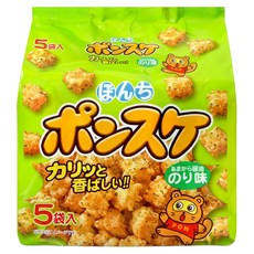 BonChi 揚米果 海苔風味 5包入, 125g, 1袋