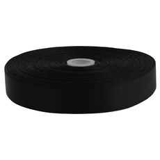 Bompack 緞帶 25mm, 110黑色, 90m