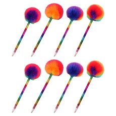 올셀 귀여운 케릭터 롤리팝 무지개 볼펜 0.5mm 4종 세트, 혼합색상, 2세트