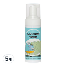 男性私密處清潔慕斯, 150ml, 5個