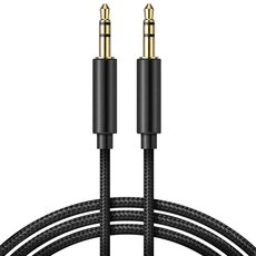 홈플래닛 3.5mm AUX 스테레오 오디오 케이블, 1개, 2m