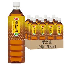 愛之味 Oligo 麥仔茶, 900ml, 12瓶