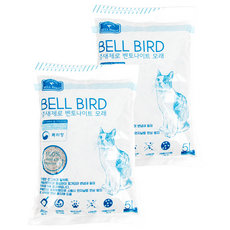 벨버드 더블랙 냄새제로 고양이모래, 5L, 2개, 무향