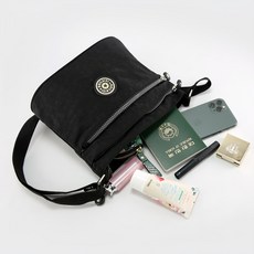 루루백 여성용 쥬디스 수납력 좋은 가벼운 크로스백 + 악세사리