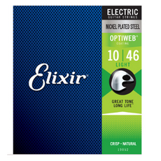 Elixir 電吉他鎳製Optiweb輕量弦, 混合色, 19052, 1個