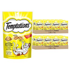 Temptations 喵愛餡 貓點心, 火烤嫩雞口味, 75g, 24包