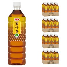 愛之味 Oligo 麥仔茶, 900ml, 48瓶