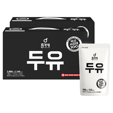 총각네 국산 서리태 담백한 두유, 190ml, 40개