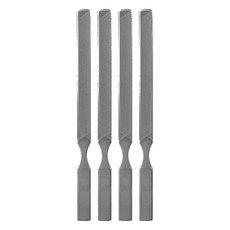 Darkness 不鏽鋼手足指甲修磨棒 小, 銀色, 4個