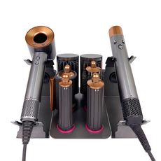 Haean 6孔雙格支架 + 矽膠工具組, 金屬灰色 + 粉紅色, 1套