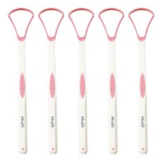 Bizon生活必需品舌頭美白卸妝清潔劑粉紅色, 10g, 5個