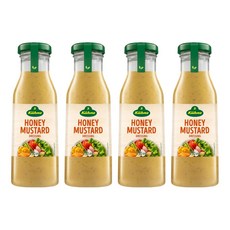 Kuhne 冠利 蜂蜜芥末沙拉醬,250ml,4瓶
