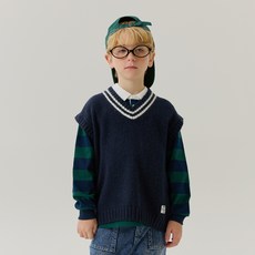 OWLEYBARN 兒童學院風針織背心