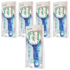 VESS洗臉刷 F-502BL 藍色 5支 - 柔軟抗菌 深層清潔毛孔