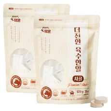 다담은 더진한 육수한알 사골, 122.5g, 2개