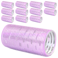 Hi Today 導熱特大瀏海髮捲, 12個, 紫色