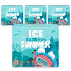 Penelope Thin Thin Thin夏季涼爽褲型尿布, 第5階段, 128片