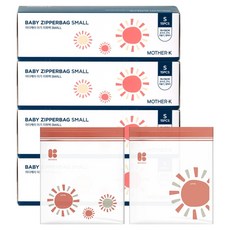 마더케이 아기 지퍼팩 15매입, 4개
