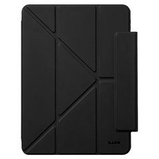 LAUT 萊德 透明背板可拆式多功能保護殼 iPad Pro 2024 11吋, 黑色, 1個