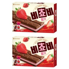 오리온 비쵸비 딸기, 125g, 2개
