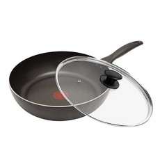 Tefal 特福 爵士系列 不沾鍋深平底鍋 + 玻璃蓋, 30cm, 1組