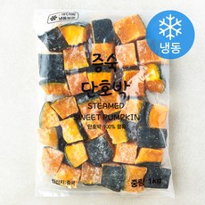 신정푸드 증숙 단호박 (냉동), 1개, 1kg