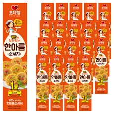 롯데햄 한아름 소시지, 600g, 20개