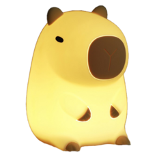 西格傢飾 日本呆萌水豚君捏捏小夜燈