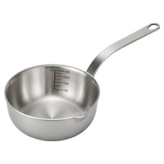 304不鏽鋼副食品鍋, 銀色, 1個, 15cm