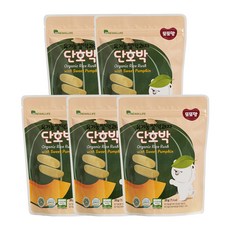 또또맘 유기농 쌀떡과자, 단호박, 20g, 5개