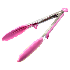 TRIARROW 三箭牌 矽膠耐熱梅花夾 - 藍/紅[27.6cm], 粉色, 1支