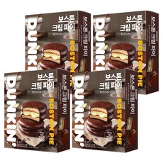 던킨도너츠 보스톤 크림 파이 12개입, 336g, 4개