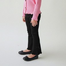 MARI N MORI 女童小蝴蝶結喇叭內搭褲