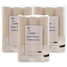 HueHome 無漂白優質捲筒衛生紙, 27m, 3個, 30入