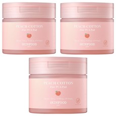 스킨푸드 피치뽀송 징크피씨에이 패드, 70매입, 3개