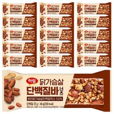 ppluse HARIM 雞胸肉&堅果高蛋白能量棒, 368g, 2盒