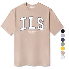 일루소 남성용 ILS 스탠다드 반팔 면 티셔츠