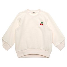 URAVI 孩童櫻桃刺繡衛衣